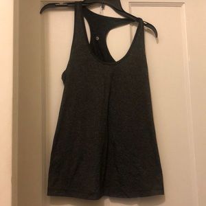 Dark gray stretchy workout tank 3 for $15 mix & match 🌼